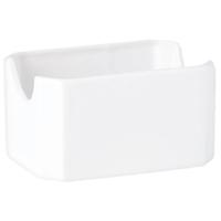 steelite simplicity white packet sugar holders pack of 12