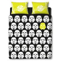 Star Wars Classic Storm Double Duvet Cover and Pillowcase Set