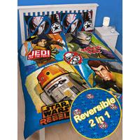 Star Wars Rebels Tag Double Duvet Cover and Pillowcase