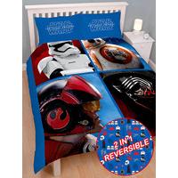 Star Wars Episode VII Divider Double Duvet Cover and Pillowcase Set
