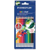 Staedtler 144 50 NC12 Noris Club Erasable Coloured Pencils - pack ...