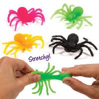 Stretchy Spiders (Pack of 36)