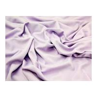 Stretch Double Jersey Dress Fabric Lilac
