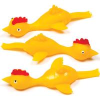 Stretchy Flying Chickens (Pack of 5)