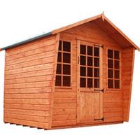 strongman 10ft x 8ft 295m x 235m alpine shiplap summerhouse