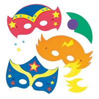 Star Hero Foam Mask Kits (Pack of 4)
