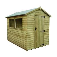 strongman 9ft x 6ft 266m x 175m apex premier tanalised shed