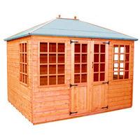 Strongman 8ft x 8ft (2.35m x 2.35m) Georgian Pyramid Shiplap Summerhouse