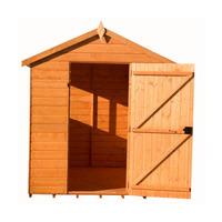 strongman 6ft x 4ft 175m x 115m super apex shiplap shed