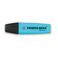 Stabilo Boss Highlighters Chisel Tip 2-5mm Line Blue [Pack 10]