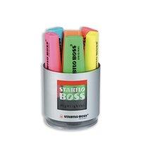 Stabilo Boss Desk Set of Six Highlighters in Pot Assorted (1 x Pack of 6)