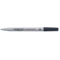 Staedtler Lumocolour 315 (1.0mm) Non-Permanent Universal Pen (Black) 1 x Pack of 10