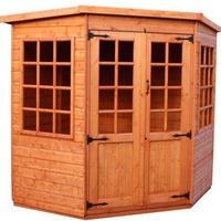 Strongman 7ft x 7ft (2.05m x 2.05m) Pentagon Shiplap Corner Summerhouse