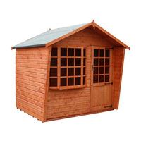 strongman 10ft x 8ft 295m x 235m alpine bay shiplap summerhouse