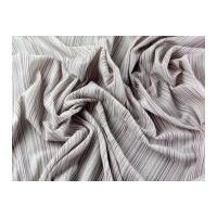 stripe cotton modal blend linen look dress fabric pink beige