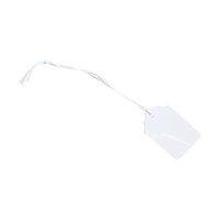 Strung Tickets Durable (48mm x 30mm) White 1 x Pack of 1000