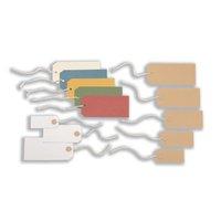 Strung Tags (120mm x 60mm) Yellow (1 x Pack of 1000)