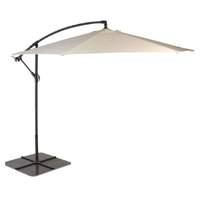 Sturdi Plus 3m Square Cantilever Parasol Black