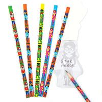 Star Hero Pencils (Pack of 8)