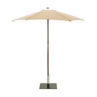 Sturdi Round 3m Pulley Parasol in Natural