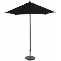 Sturdi Plus Round 2m Push Up Parasol in Black