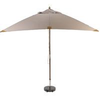 sturdi plus square 25m x 25m pulley parasol in taupe