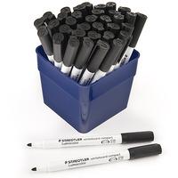 Staedtler Black Dry Wipe Pens (Tub of 36)