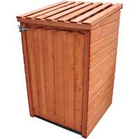 strongman 3ft x 3ft 080m x 078m shiplap single bin store