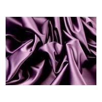 stretch duchess satin dress fabric plum