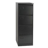 Steel 4 Drawer Contract Filing Cabinet Steel 4 Drawer Contract Filing Cabinet-Coffee Cream-Install