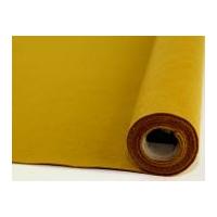 Sticky Back Self Adhesive Acrylic Felt Fabric Mini Roll 5m Gold