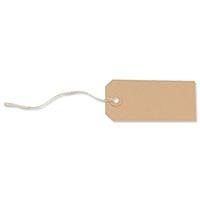 Strung Buff Tag Labels (96mm x 4...