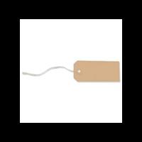 Strung Buff Tag Labels (96mm x 4...