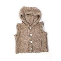 Stocking Gilet in TOFT Aran - Digital Version