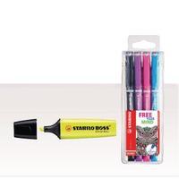 stabilo boss pen yellow with foc sensor ss811646