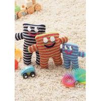 Stripey Toys in Hayfield Baby Chunky (4613)