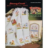 Stoney Creek Counted Cross-Stitch Pattern Book - Farm Babies 246977