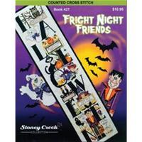 Stoney Creek Counted Cross-Stitch Book - Fright Night Friends 246497