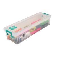 StoreStack 2.2 Litre Clear W370xD110xH80mm Storage Box RB75896