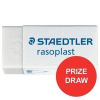 Staedtler Rasoplast 526-B30 42mm x 18mm x 12mm Self-Cleaning Eraser 1