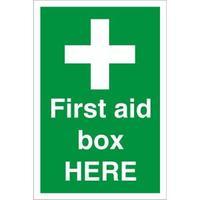 Stewart Superior CON055FB Screw PVC Sign 400x600 - First Aid Box Here