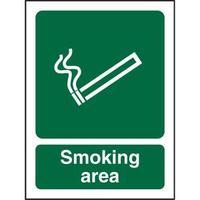 Stewart Superior ACSP050 Screw Acrylic Sign 150x200 - Smoking Area