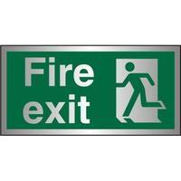 Stewart Superior BASP319 Self Adhesive Aluminium Sign 300x150 - Fire