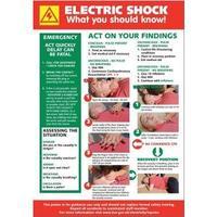 stewart superior hs104 laminated sign 420x595mm electric shock what