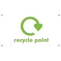 Stewart Superior env13 Foam PVC Sign 400x3x225mm - Recycling Point