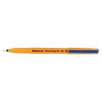 Staedtler 309 Handwriting Pen Fibre Tipped 0.8mm Tip 0.6mm Line Blue 1