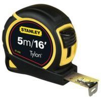 stanley 5m retractable tape measure with belt clip 0 30 696