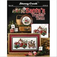 Stoney Creek Counted Cross Stitch Pattern Book - Santa\'s Truckin\' Team 246504