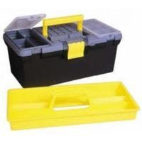 Stanley 16 inch Tool Box with 2 Built-in Organisers and Removable Tray