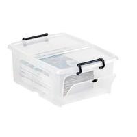 Strata 20 litre Smart Box Clip On Folding Lid Opens Front or Side